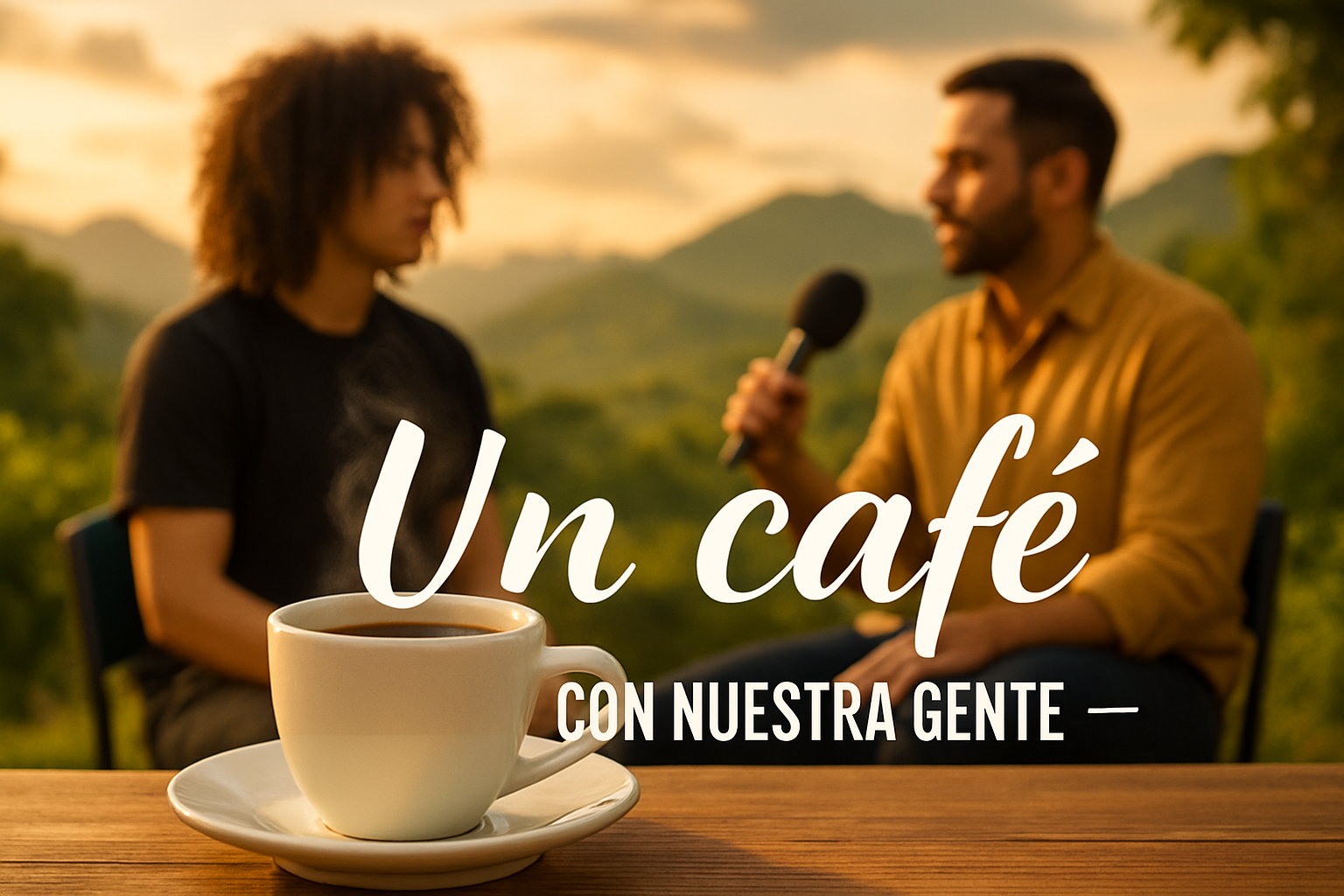 Un café con nuestra gente